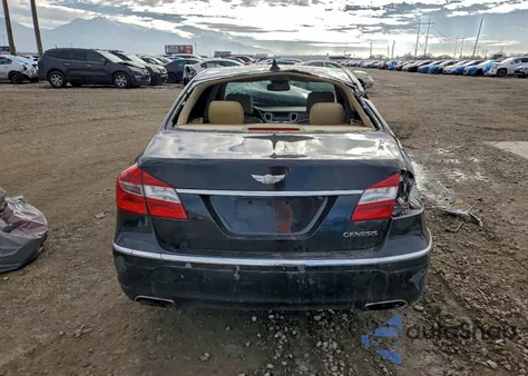 2013 Hyundai Genesis 3.8L from USA, damaged, VIN KMHGC4DD8DU212603
